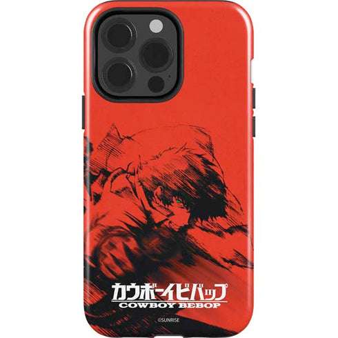 Cowboy Bebop Spike Poster iPhone 14 Pro Impact Case