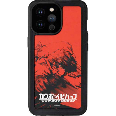 Cowboy Bebop Spike Poster iPhone 14 Pro Max Waterproof Case