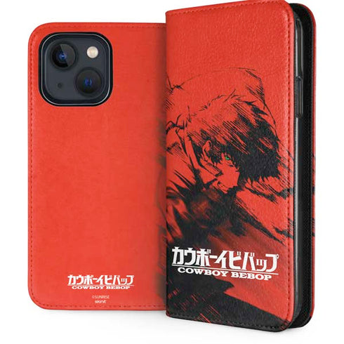 Cowboy Bebop Spike Poster iPhone 15 Plus Folio Case