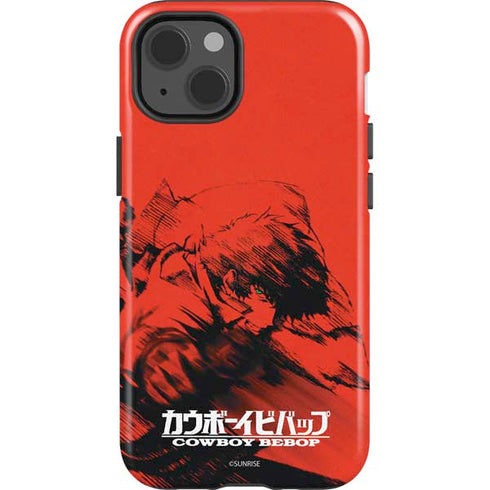 Cowboy Bebop Spike Poster iPhone 15 Plus Impact Case