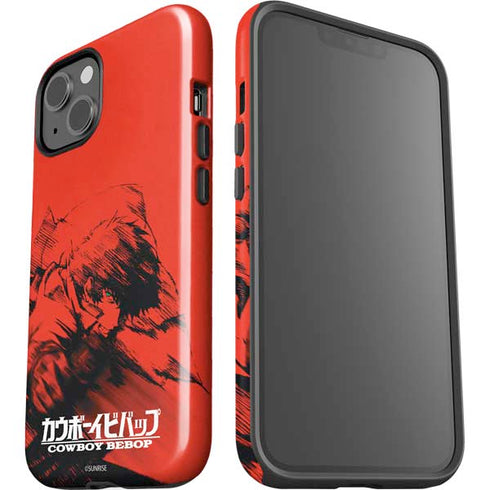 Cowboy Bebop Spike Poster iPhone 15 Plus Impact Case