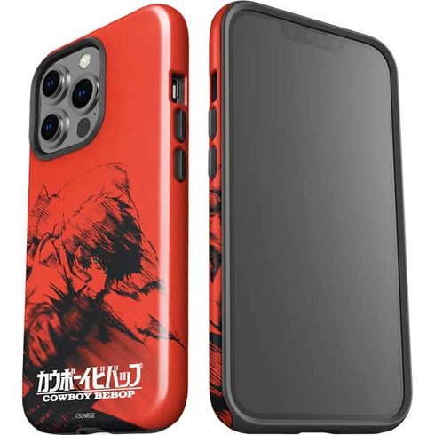 Cowboy Bebop Spike Poster iPhone 15 Pro Impact Case