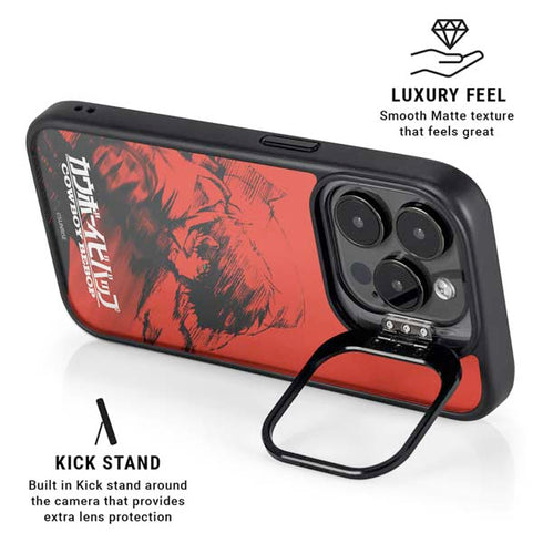 Cowboy Bebop Spike Poster iPhone 15 Pro Kickstand Case