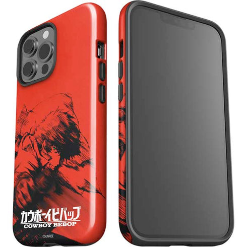 Cowboy Bebop Spike Poster iPhone 15 Pro Max Impact Case