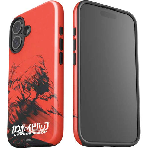Cowboy Bebop Spike Poster iPhone 16 Plus Impact Case