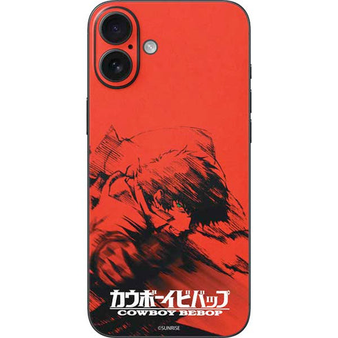 Cowboy Bebop Spike Poster iPhone 16 Plus Skin