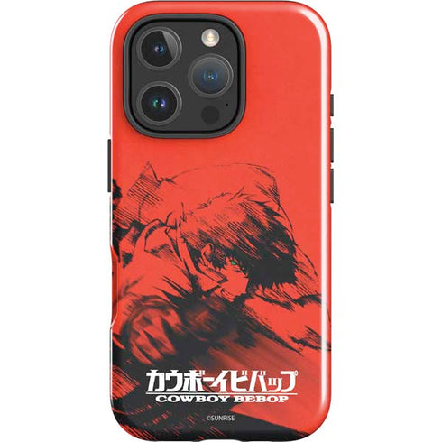 Cowboy Bebop Spike Poster iPhone 16 Pro Impact Case