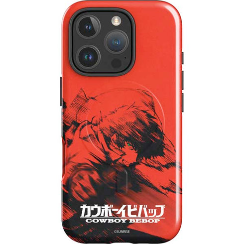 Cowboy Bebop Spike Poster iPhone 16 Pro Magsafe Impact Case