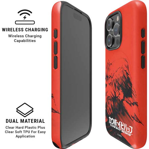 Cowboy Bebop Spike Poster iPhone 16 Pro Magsafe Impact Case