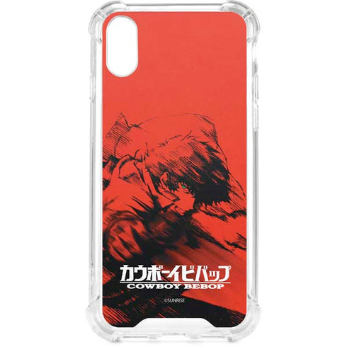 Cowboy Bebop Spike Poster iPhone XS Clear Case