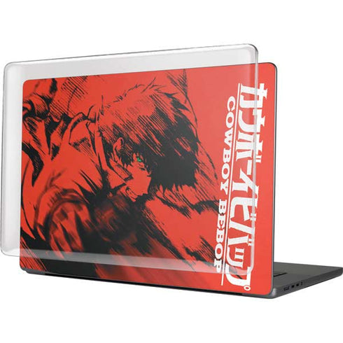 Cowboy Bebop Spike Poster MacBook Pro 16in (2021-25) Case plus Skin