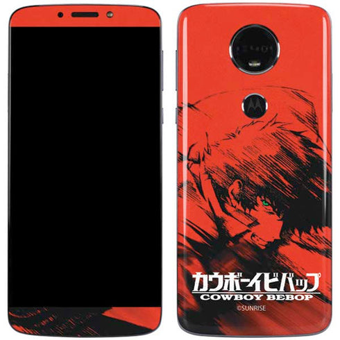 Cowboy Bebop Spike Poster Moto E5 Plus Skin