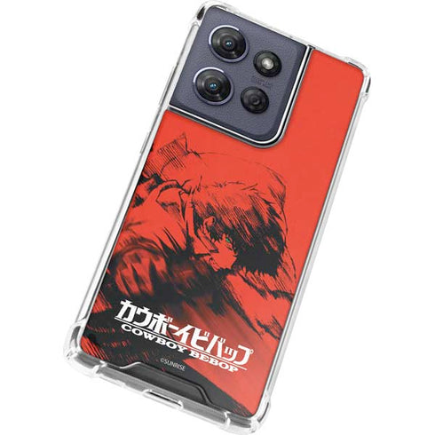 Cowboy Bebop Spike Poster Moto G Play 5G (2025) Clear Case