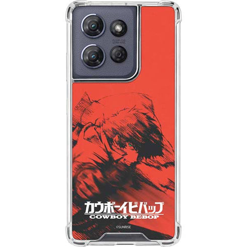 Cowboy Bebop Spike Poster Moto G Power 5G (2025) Clear Case