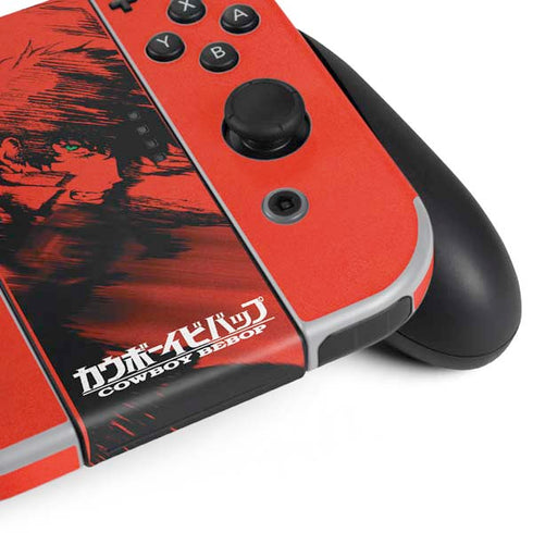 Cowboy Bebop Spike Poster Nintendo Switch OLED (2021) Skin