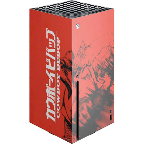 Cowboy Bebop Spike Poster Xbox Series X Console Skin