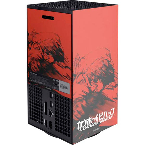 Cowboy Bebop Spike Poster XBox Series X Digital Edition Console Skin
