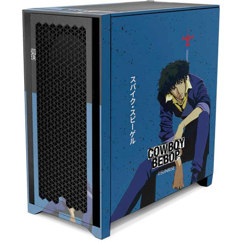Cowboy Bebop Spike Spiegel Corsair 4000D Tempered Glass Mid-Tower ATX Case Skin