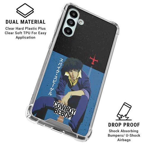 Cowboy Bebop Spike Spiegel Galaxy A13 5G Clear Case