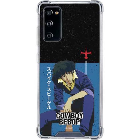 Cowboy Bebop Spike Spiegel Galaxy S20 FE Clear Case
