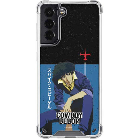 Cowboy Bebop Spike Spiegel Galaxy S21 5G Clear Case