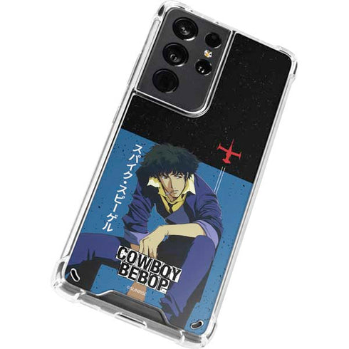 Cowboy Bebop Spike Spiegel Galaxy S21 Ultra 5G Clear Case