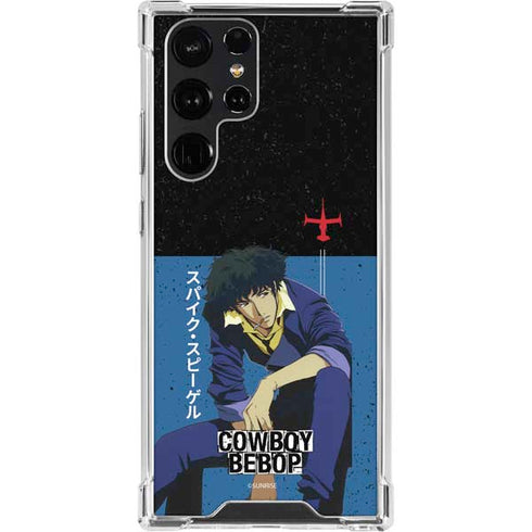 Cowboy Bebop Spike Spiegel Galaxy S22 Ultra Clear Case