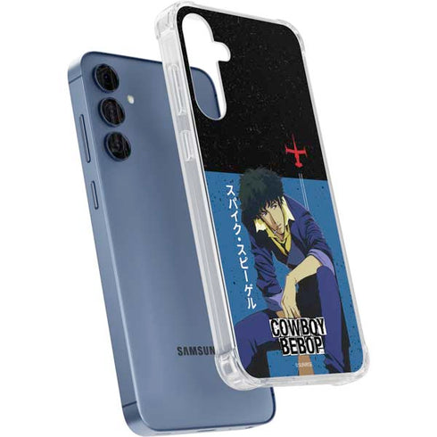 Cowboy Bebop Spike Spiegel Galaxy S24 Clear Case