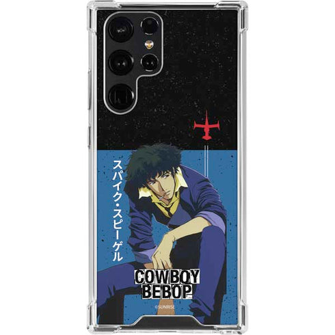 Cowboy Bebop Spike Spiegel Galaxy S24 Ultra Clear Case