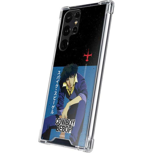 Cowboy Bebop Spike Spiegel Galaxy S24 Ultra Clear Case