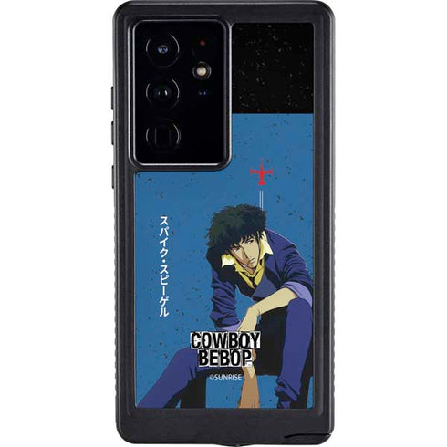 Cowboy Bebop Spike Spiegel Galaxy S24 Ultra Waterproof Case