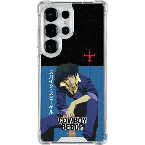 Cowboy Bebop Spike Spiegel Galaxy S25 Ultra Clear Case