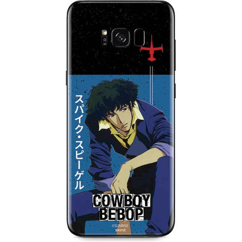 Cowboy Bebop Spike Spiegel Galaxy S8 Plus Skin