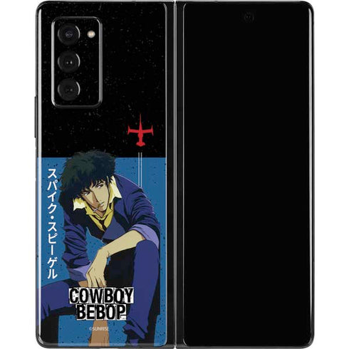 Cowboy Bebop Spike Spiegel Galaxy Z Fold2 5G Skin