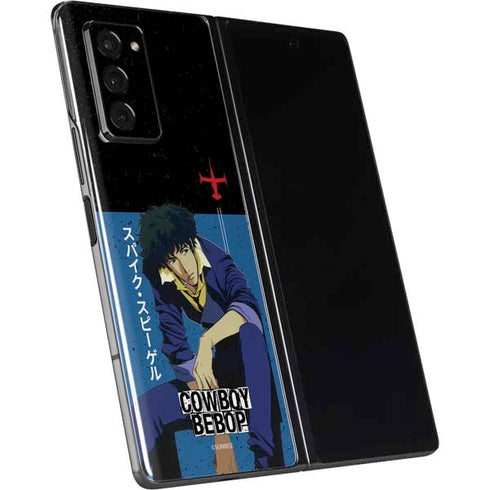 Cowboy Bebop Spike Spiegel Galaxy Z Fold2 5G Skin