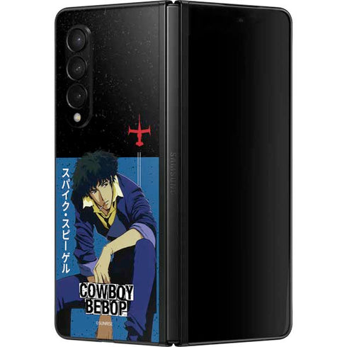 Cowboy Bebop Spike Spiegel Galaxy Z Fold3 5G Skin