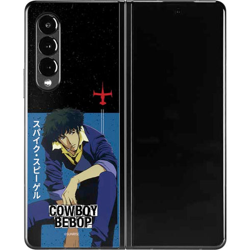Cowboy Bebop Spike Spiegel Galaxy Z Fold3 5G Skin
