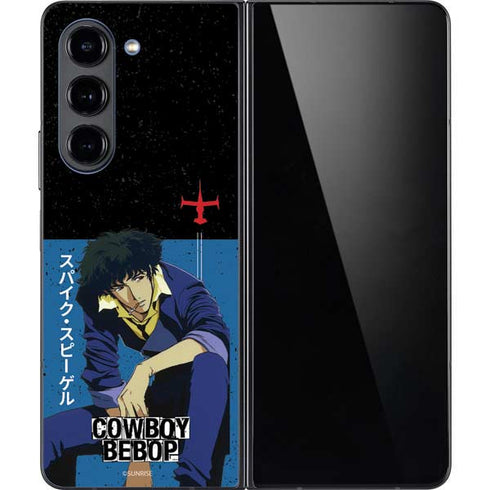 Cowboy Bebop Spike Spiegel Galaxy Z Fold5 5G Skin