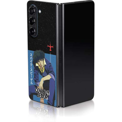 Cowboy Bebop Spike Spiegel Galaxy Z Fold5 5G Skin