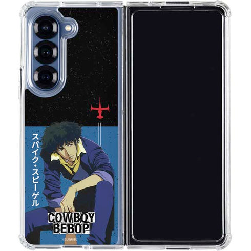 Cowboy Bebop Spike Spiegel Galaxy Z Fold6 Clear Case