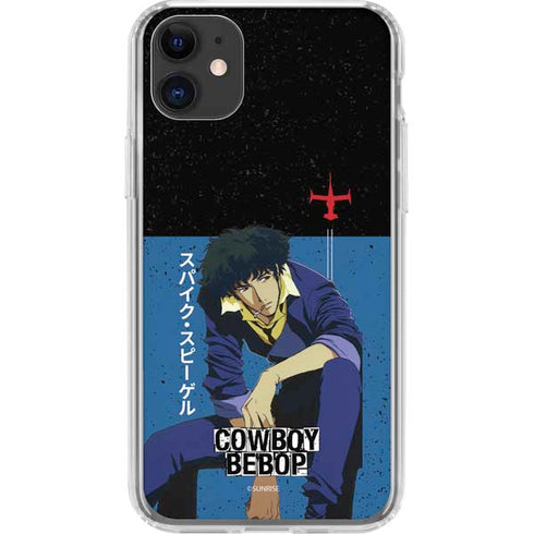 Cowboy Bebop Spike Spiegel iPhone 11 Clear Case