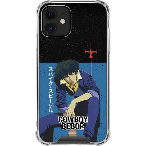 Cowboy Bebop Spike Spiegel iPhone 12 Clear Case