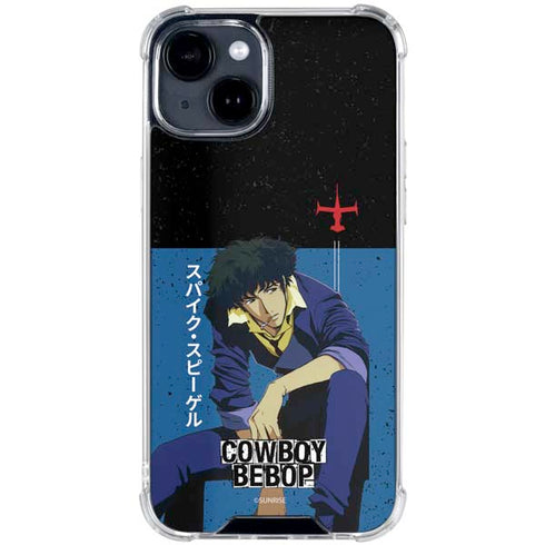 Cowboy Bebop Spike Spiegel iPhone 14 Plus Clear Case