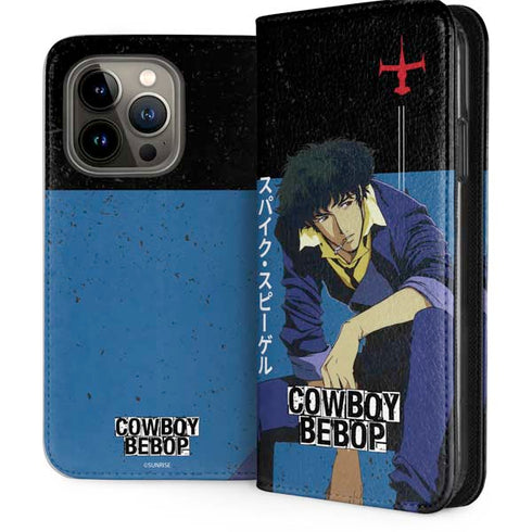 Cowboy Bebop Spike Spiegel iPhone 14 Pro Folio Case