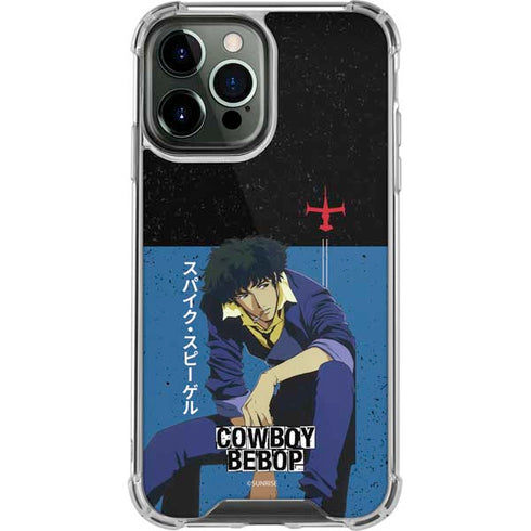 Cowboy Bebop Spike Spiegel iPhone 14 Pro Max Clear Case