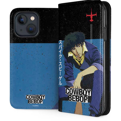 Cowboy Bebop Spike Spiegel iPhone 15 Plus Folio Case