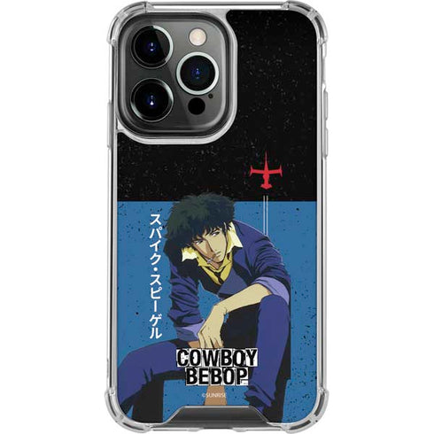 Cowboy Bebop Spike Spiegel iPhone 15 Pro Max Clear Case