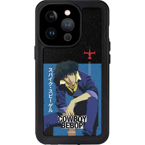 Cowboy Bebop Spike Spiegel iPhone 15 Pro Waterproof Case