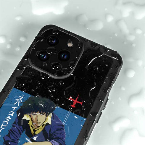 Cowboy Bebop Spike Spiegel iPhone 15 Pro Waterproof Case