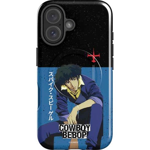 Cowboy Bebop Spike Spiegel iPhone 16 Magsafe Impact Case